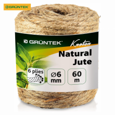Шпагат джутовый Gruntek Jute twine 6 мм*60 м