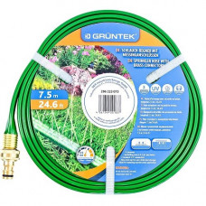 Шланг оросительный GRUNTEK 296223075  1/2 " 7,5 м перфорированный