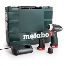 Аккумуляторный шуруповерт Metabo PowerMaxx BS Basic с чемоданом (600080500)