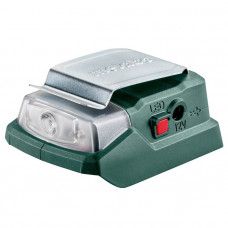 Силовой адаптер + фонарик для аккумуляторных блоков Metabo PA 14.4 - 18 LED-USB (600288000)