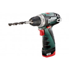Аккумуляторный шуруповерт Metabo PowerMaxx BS Basic, LC 12 (600984500)
