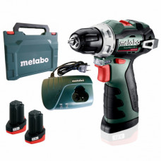 Аккумуляторный шуруповерт Metabo PowerMaxx BS BL (601721500)