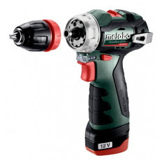 Аккумуляторный шуруповерт Metabo PowerMaxx BS BL Q (601749500)