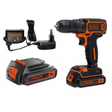Аккумуляторная дрель-шуруповерт BLACK+DECKER BDCDC18B