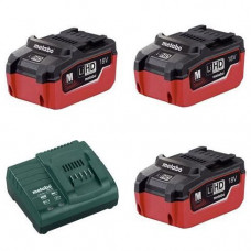 Комплект аккумуляторных батарей Metabo 3*5.5 Ач 18 В LiHD (685074000)