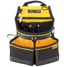 Поясная сумка DeWalt с двумя карманами и скобой для молотка (DWST1-75650)