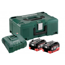 Комплект аккумуляторных батарей Metabo 2*8.0 Ач 18 В LiHD + ASC Ultra + MetaLoc (685131000)