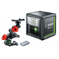 Линейный лазерный уровень Bosch Quigo green (Зеленый луч) + MM2 (0603663C02)