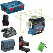 Лазерный линейный нивелир Bosch Professional GLL 3-80 CG + BM 1 (12 V) + L-Boxx